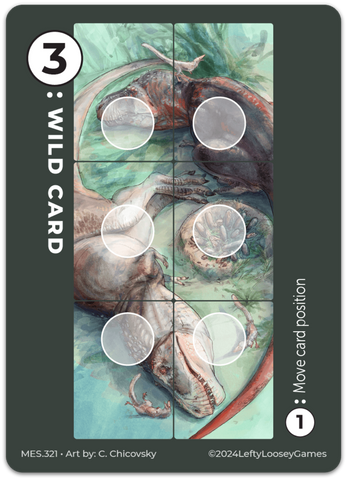 Wild Card of Mesozoic Era Set
