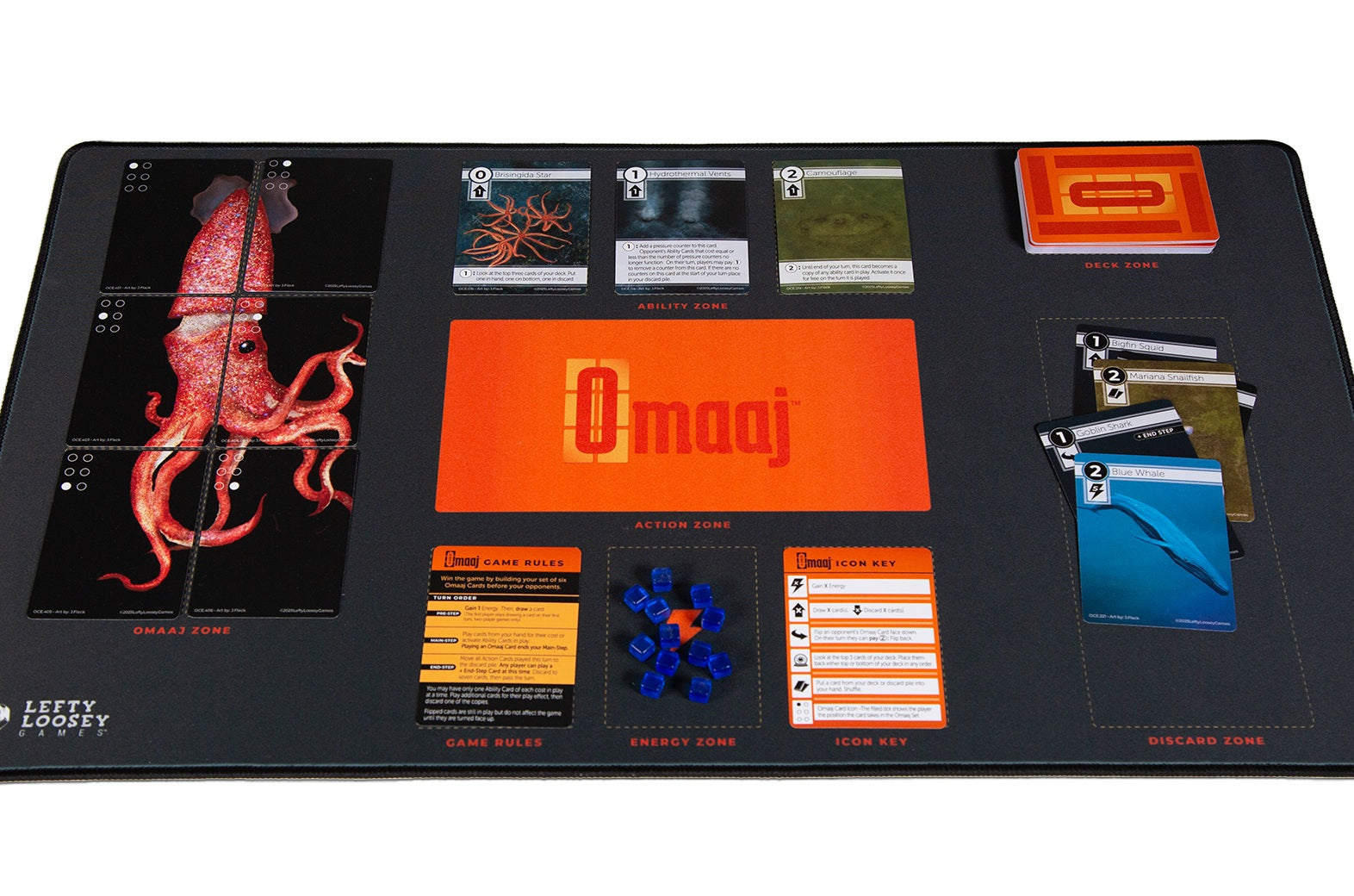 OMAAJ-OCEAN DEPTHS DECK – Lefty Loosey Games